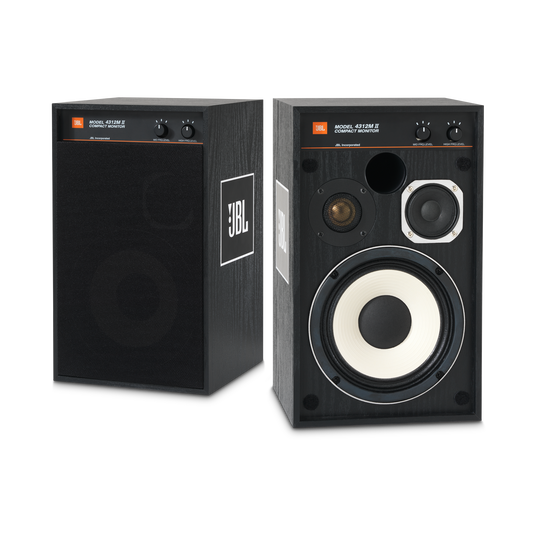 4312MII - Black - 5.25” 3-way Studio Monitor Loudspeaker - Hero